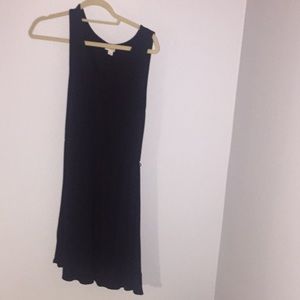 Small, black Mossimo sleeveless summer dress.